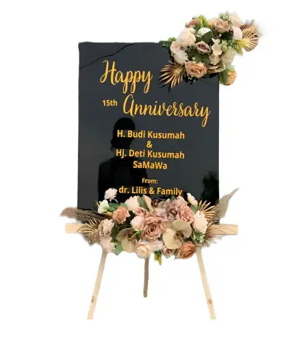 Papan Bunga Akrilik Siring