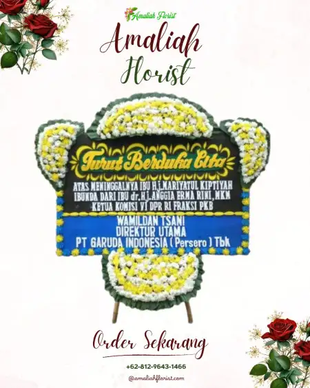 Papan Bunga Duka Siring